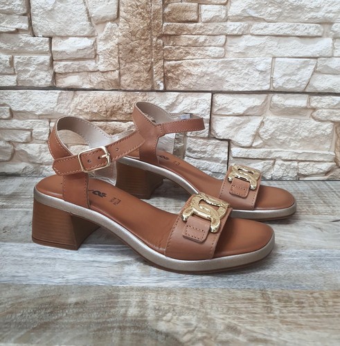 Damen leder sandalen - made, in